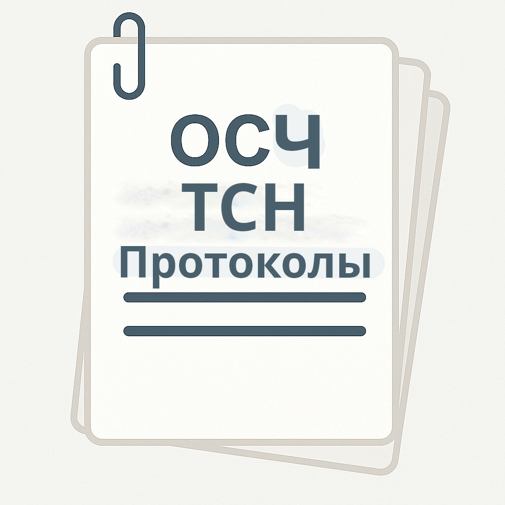 Протоколы Общих Собраний членов ТСН